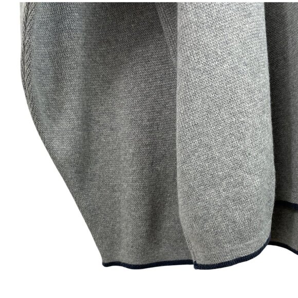 Northern Explorer Mens Large V-Neck Sweater Gray Knit Cotton - Picture 3 of 8